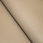 Upholstery Leather Grained Dark Beige