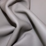Upholstery Leather Smooth Cowhide Cement Gray