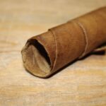 Upholstery Leather Distressed Smooth Cowhide Honey Brown