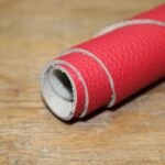 Upholstery Leather Grained Candy Red