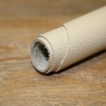 Upholstery Leather Grained Parchment Beige