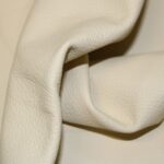 Upholstery Leather Grained Parchment Beige