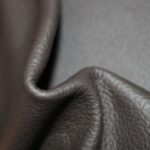 Upholstery Leather Grained Midnight Brown