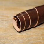 Upholstery Leather Smooth Cowhide Cognac Brown