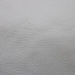 Upholstery Leather Grained Ghost White