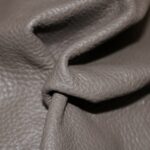 Upholstery Leather Grained Mink Brown