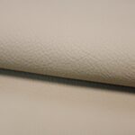 Upholstery Leather Grained Cotton Beige