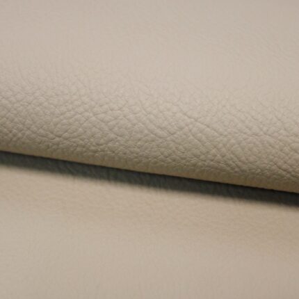 Upholstery Leather Grained Cotton Beige