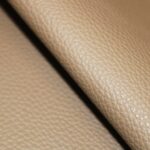 Upholstery Leather Grained Light Taupe