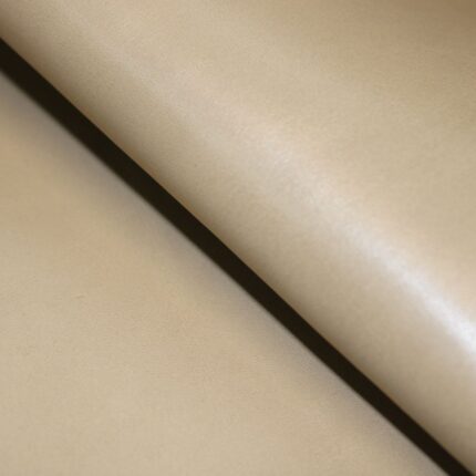 Upholstery Leather Smooth Cowhide Oat Beige