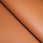 Upholstery Leather Grained Tawny Brown