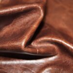 Upholstery Leather Distressed Smooth Cowhide Sienna Brown