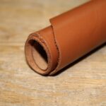 Upholstery Leather Smooth Cowhide Tan Brown