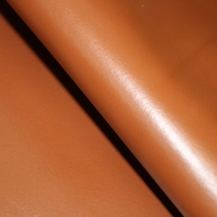Upholstery Leather Smooth Cowhide Tan Brown