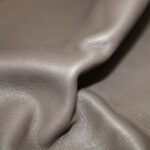Upholstery Leather Smooth Cowhide Fossil Gray