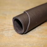 Upholstery Leather Grained Oak Brown