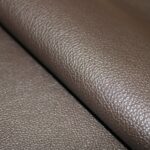 Upholstery Leather Grained Oak Brown
