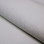 Upholstery Leather Grained Pearl White