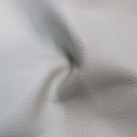 Upholstery Leather Grained Pearl White