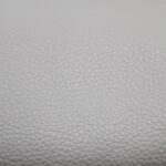 Upholstery Leather Grained Pearl White
