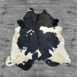 Hair-On Cowhide Rug Black & White