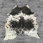 Hair-On Cowhide Rug Black & White