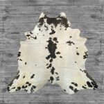 Hair-On Cowhide Rug Black & White
