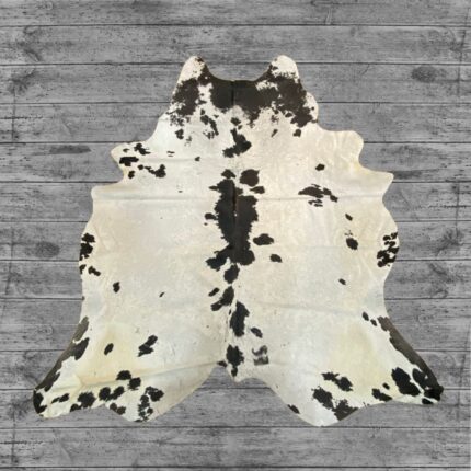Hair-On Cowhide Rug Black & White