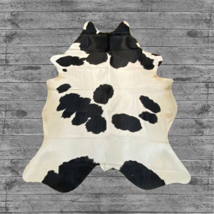 Hair-On Cowhide Rug Black & White