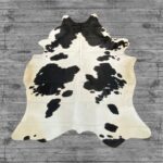Hair-On Cowhide Rug Black & White