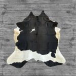 Hair-On Cowhide Rug Black & White