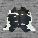 Hair-On Cowhide Rug Black & White