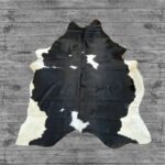 Hair-On Cowhide Rug Black & White