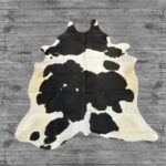 Hair-On Cowhide Rug Black & White