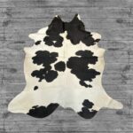 Hair-On Cowhide Rug Black & White