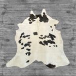 Hair-On Cowhide Rug White & Black CHR36505