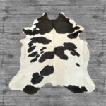 Hair-On Cowhide Rug White & Black CHR36752