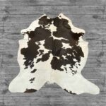 Hair-On Cowhide Rug Brown & White