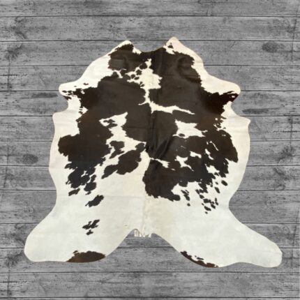 Hair-On Cowhide Rug Brown & White