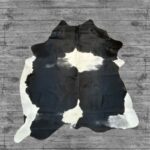 Hair-On Cowhide Rug Black & White CHR38504