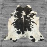 Hair-On Cowhide Rug Black & White CHR39250