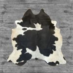 Hair-On Cowhide Rug Black & White CHR42505