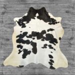 Hair-On Cowhide Rug Black & White CHR43508