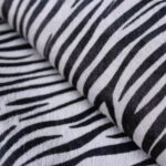 Ponyskin Leather Zebra