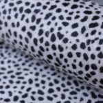 Ponyskin Leather Ghepardo Black & White