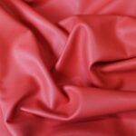 Smooth Cowhide Leather Geranoil Red