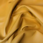 Smooth Cowhide Leather Canary Yellow
