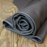 Smooth Cowhide Leather Smog Gray