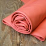 Smooth Cowhide Leather Dolly Coral