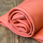 Smooth Cowhide Leather Dolly Coral